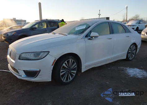 2017 Lincoln Mkz Reserve из США, поврежденный, VIN 3LN6L5F92HR649925